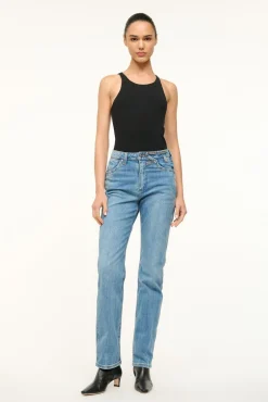 STAUD WRANGLER THE EVERYDAY JEAN> Denim|Pants & Shorts