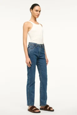 STAUD WRANGLER THE EVERYDAY JEAN INDIGO WASH> Denim|Pants & Shorts
