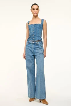 STAUD WRANGLER THE LOOSE> Pants & Shorts|Denim