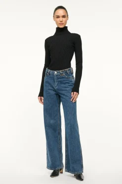 STAUD WRANGLER THE LOOSE JEAN INDIGO WASH> Denim|Pants & Shorts
