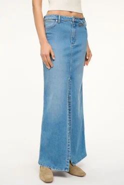 STAUD WRANGLER THE MINI SKIRT> Denim|Skirts