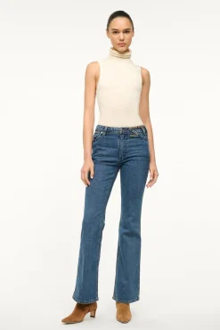 STAUD WRANGLER THE MUST INDIGO WASH> Denim|Pants & Shorts