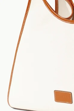 STAUD x C.BONZ CUSTOM SOFT REY TOTE BAG | CREAM TAN><noscript><img width=